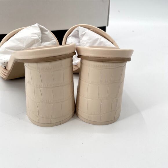 DOLCE VITA New in Box Priana Block Neutral Heels in Cream // 8.5 - Picture 9 of 12